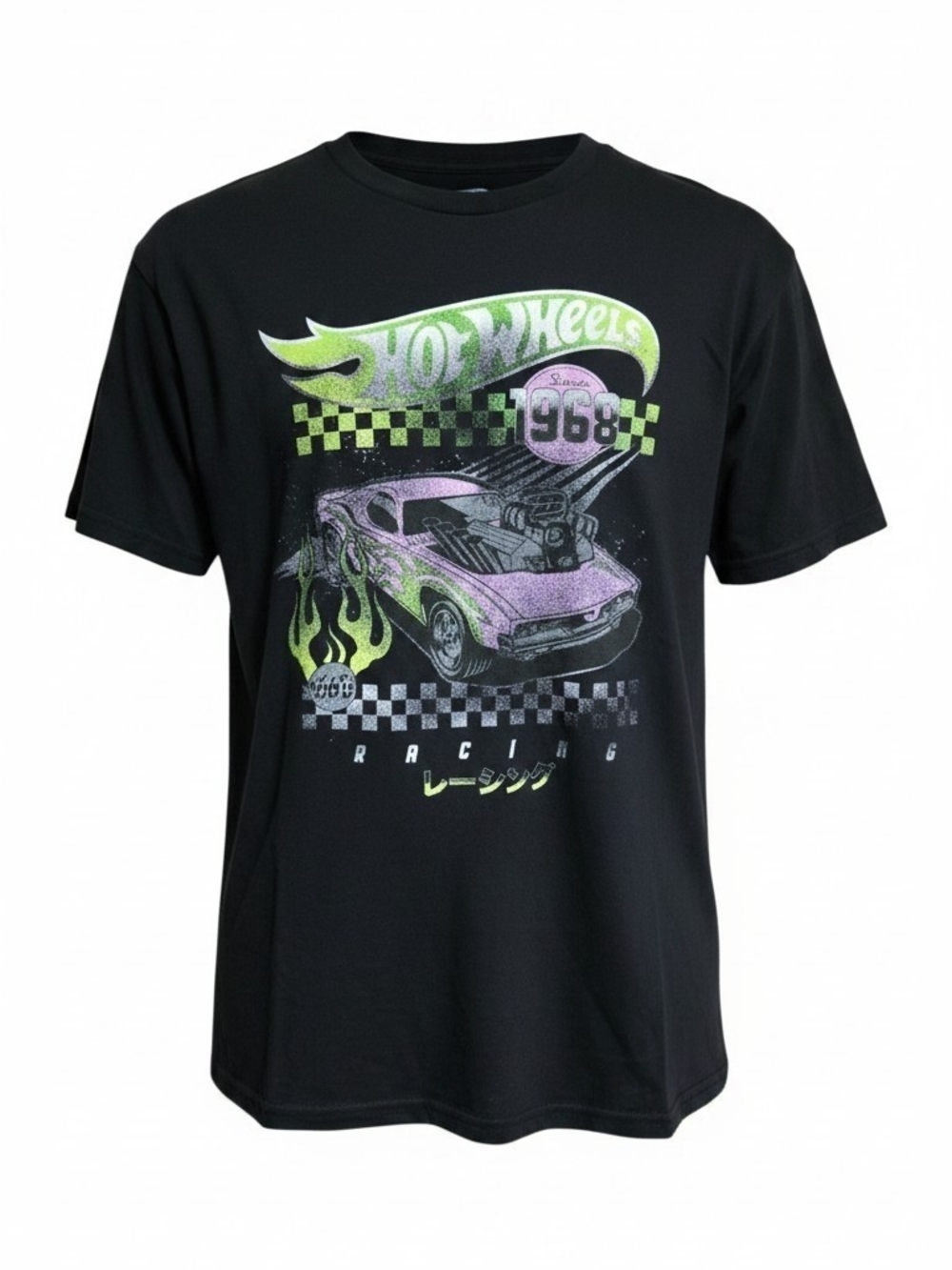 Hot Wheels Racing Graphic Tee Black Shirt Since 1968 Retro Muscle Car M